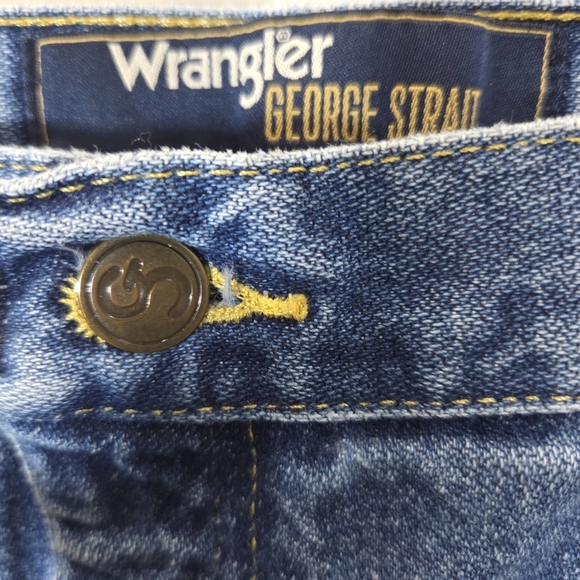 Wrangler George Strait Cowboy Cut Collection Mens Jeans Size 38x36 - Picture 4 of 7